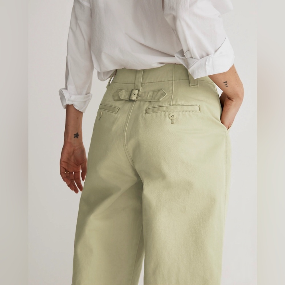 MADEWELL Relaxed Chino Pants 00 Pale Lichen - Picture 4 of 5